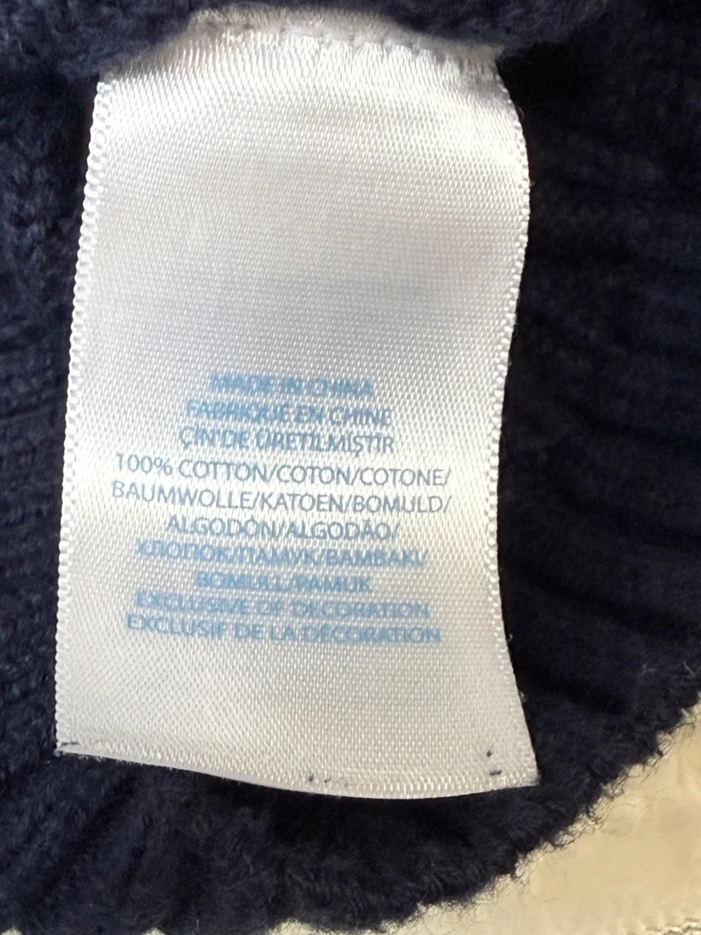 Ralph Lauren: Baby Boy Navy Cable Knit Sweater Vest, Size 18mo